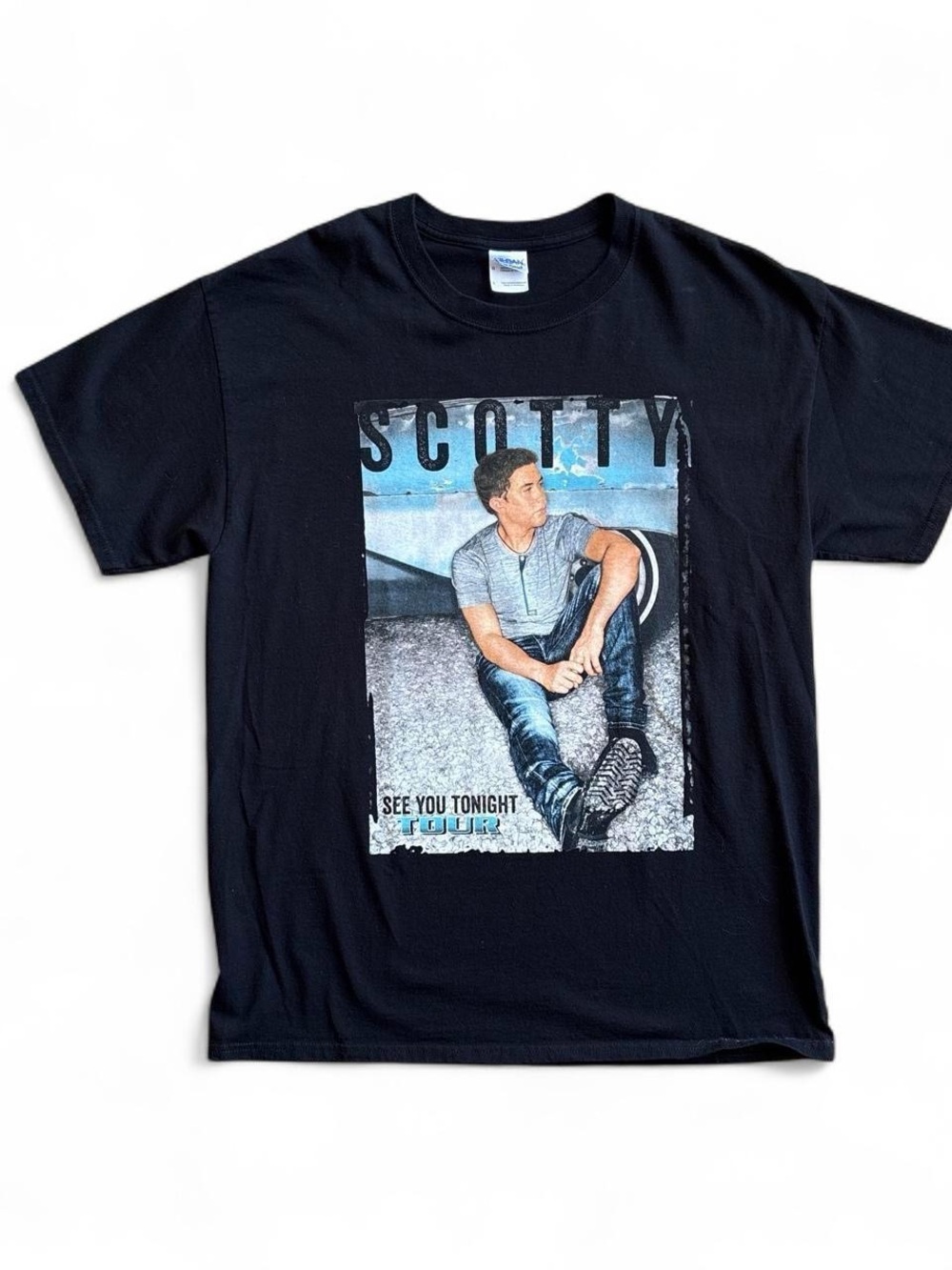 Scotty McCreery 'See You Tonight' Black Graphic Tour Tee